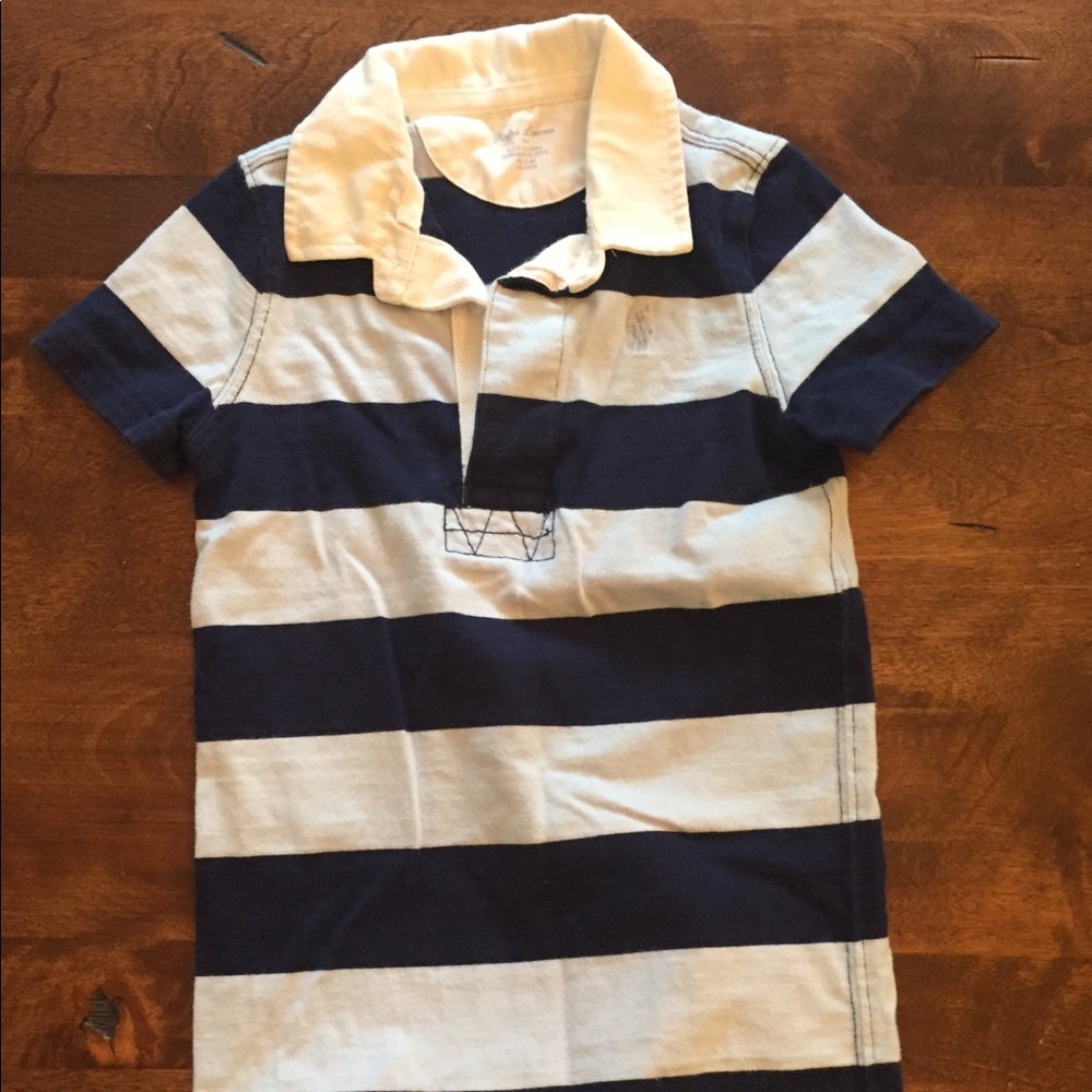 Ralph Lauren rugby romper 18M
